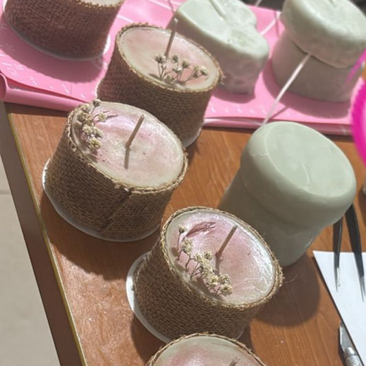 Decorated Mini Candle